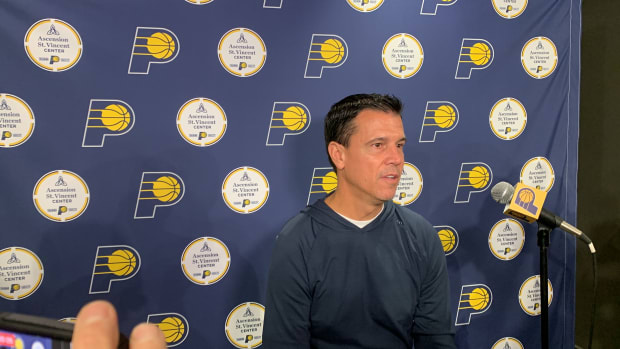 Indiana Pacers GM Chad Buchanan